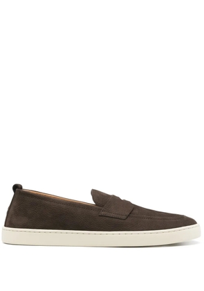 Henderson Baracco suede loafers - Brown