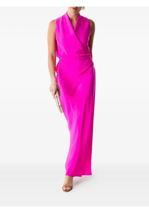 Peter Cohen Vickie wrap maxi dress - Pink