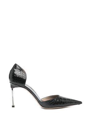 TOM FORD pointed metal heel pumps - Black