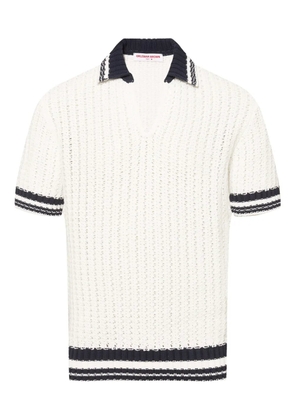Orlebar Brown Swift crochet-knit top - White