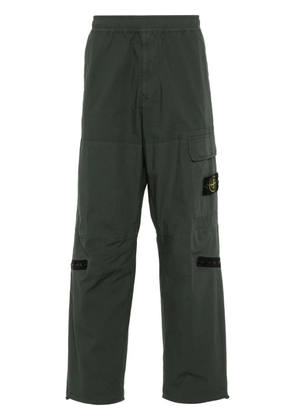 Stone Island Compass-motif cargo pants - Green