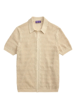 Ralph Lauren Purple Label short-sleeve shirt - Neutrals
