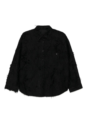 JNBY jacquard-blended shirt - Black