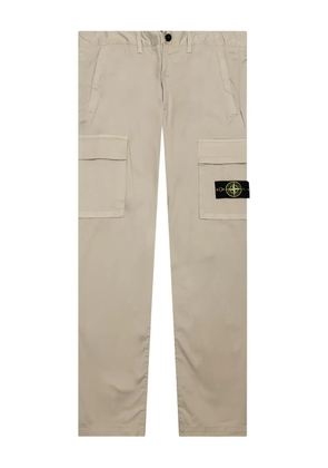 Stone Island cargo-pocket gabardine trousers - Neutrals
