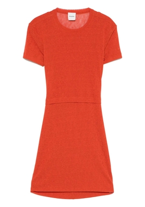 Nanushka open-back mini dress - Orange