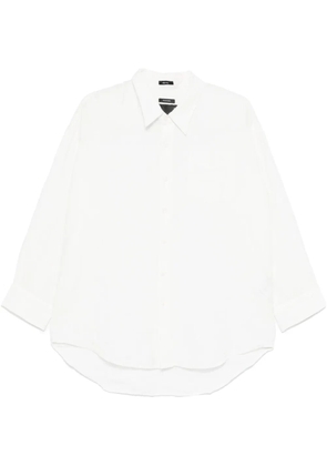 R13 drop neck-shirt - White