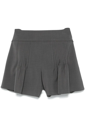 Low Classic pleated shorts - Grey