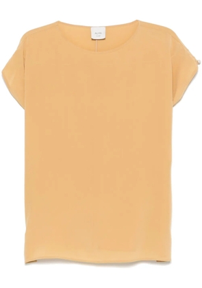 Alysi silk blouse - Yellow