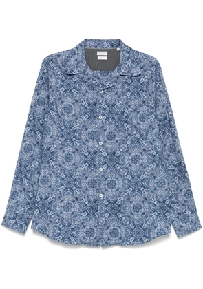 Brunello Cucinelli paisley-print shirt - Blue