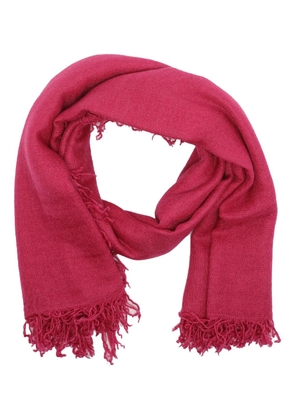 Faliero Sarti fringed scarf - Pink