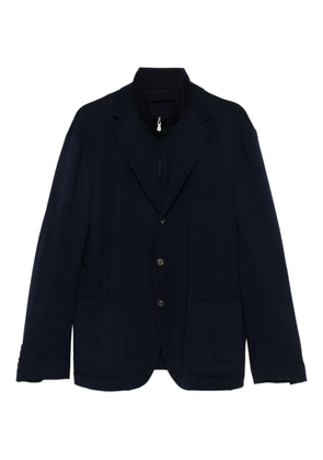 Eleventy three-button wool jacket - Blue