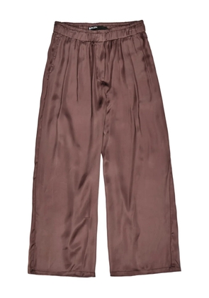 Bimba y Lola elasticated-waistline palazzo pants - Brown