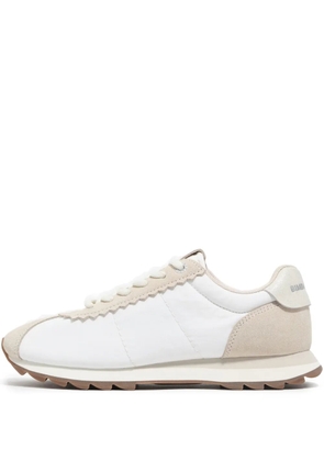 Bimba y Lola 13 18 scalloped sneakers - White