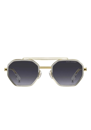 Marc Jacobs Eyewear octagonal-frame sunglasses - Gold