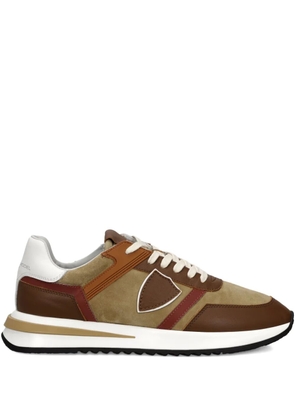 Philippe Model Paris panelled sneakers - Brown