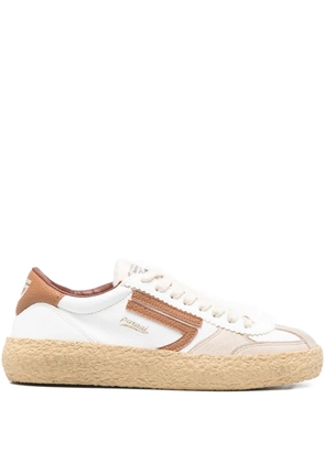 Puraai panelled sneakers - White