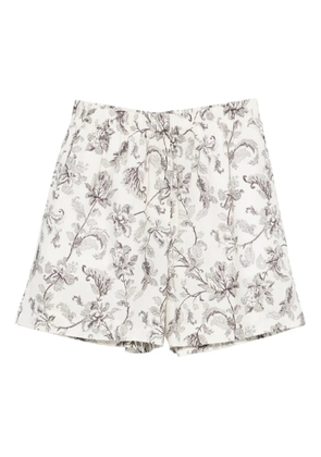 Golden Goose floral-print shorts - Neutrals