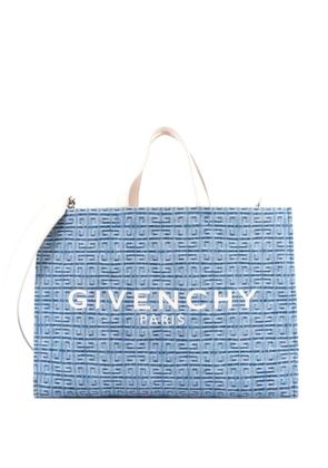 Givenchy Pre-Owned G- 4G Denim Medium tote bag - Blue