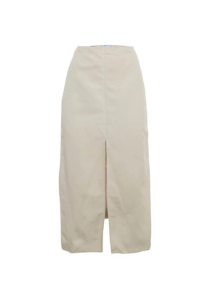 Prada Pre-Owned beige midi skirt - Neutrals