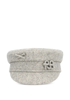 Ruslan Baginskiy knot-detail beret hat - Grey