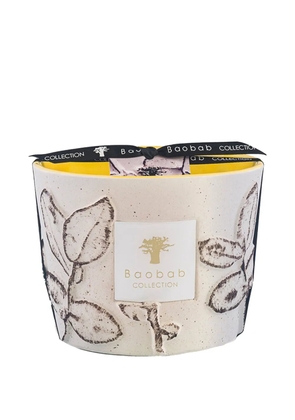 Baobab Collection logo-print candle - Neutrals