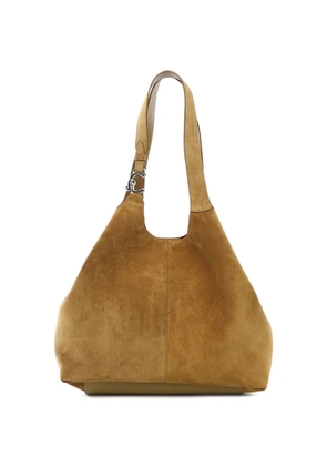 Coccinelle ring-embellished tote bag - Brown