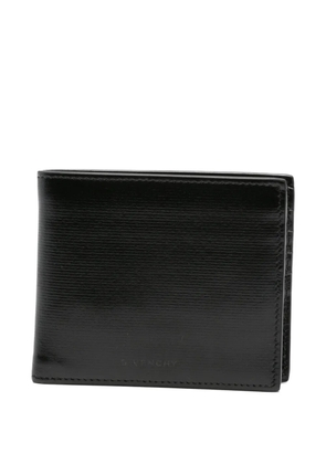 Givenchy Pre-Owned logo-stamp leather wallet - Black