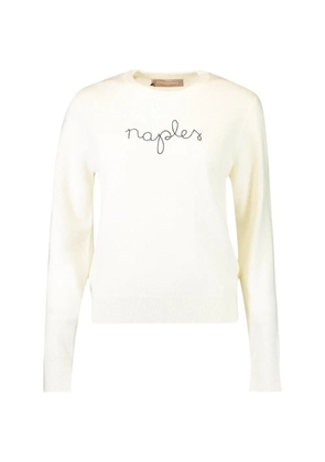 Lingua Franca Naples crew neck sweater - Neutrals
