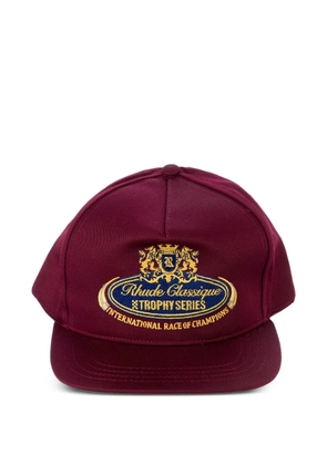 RHUDE Trophy Series embroidered cap - Purple