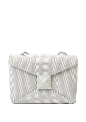 Valentino Garavani studded-embellishment shoulder bag - White