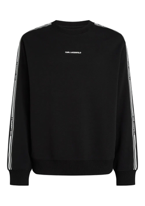 Karl Lagerfeld logo-print sweatshirt - Black