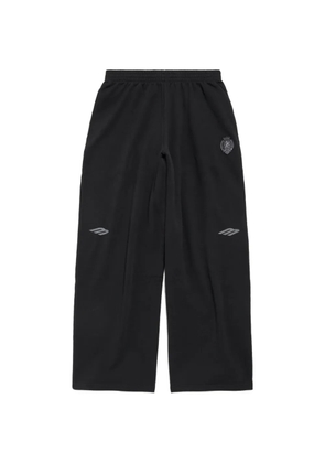 Balenciaga elasticated-waistband track pants - Black