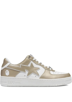 A BATHING APE® Bape Sta™ #4 lace-up sneakers - Gold