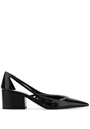 Prada 55mm debossed-logo pumps - Black