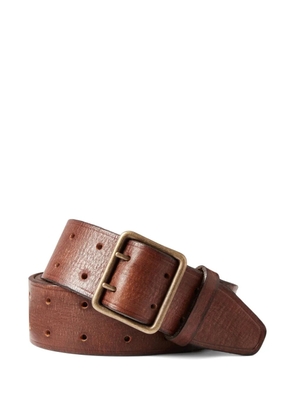 Polo Ralph Lauren square-buckle belt - Brown