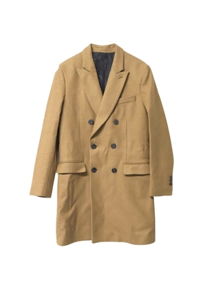 AMI Paris double-breasted coat - Brown