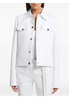 Michael Kors Collection snap-button jacket - White