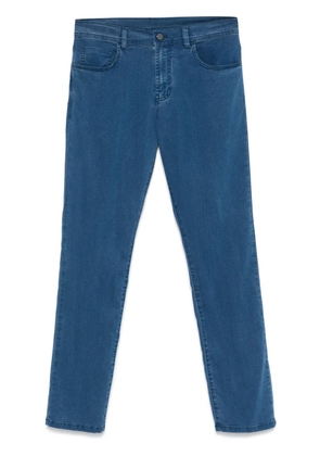 Canali tapered trousers - Blue
