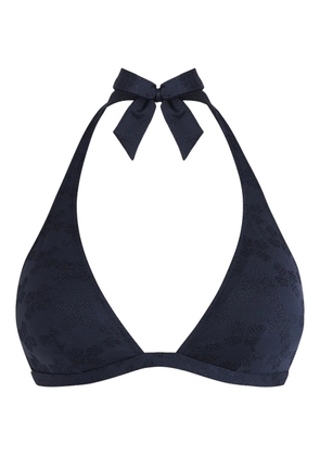Vilebrequin halterneck bikini top - Blue