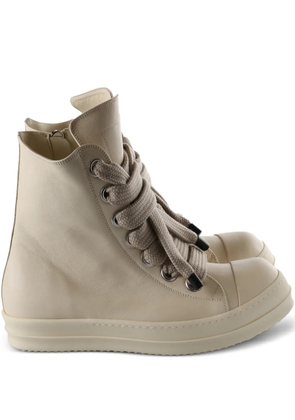 Rick Owens Jumbolace high-top sneakers - Neutrals
