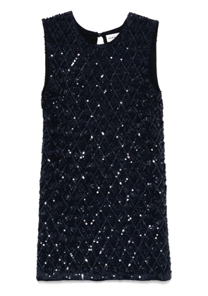 P.A.R.O.S.H. sequined mini dress - Blue
