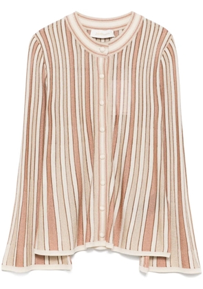 ZIMMERMANN Crush cardigan - Neutrals