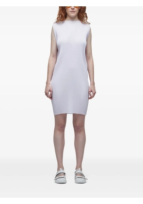 Osklen pleated sleeveless dress - White