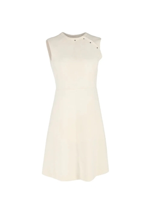 Prada Pre-Owned A-line sleeveless mini dress - Neutrals