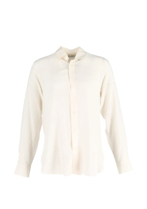 Saint Laurent Pre-Owned silk shirt - White