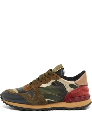 Valentino Garavani Pre-Owned Rockrunner sneakers - Brown