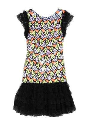 Gemy Maalouf sequinned minidress - Orange