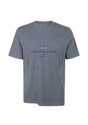 Brunello Cucinelli graphic-print T-shirt - Grey