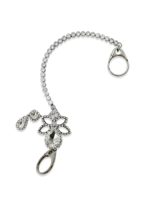 Alexander McQueen Chandelier crystal chain - Silver