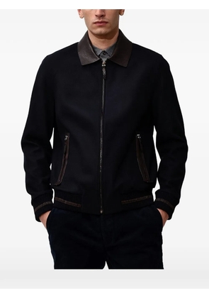 Poche Paris zip-up jacket - Blue